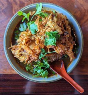 Volcano Tempura Noodle at Norah - Belmont in Portland