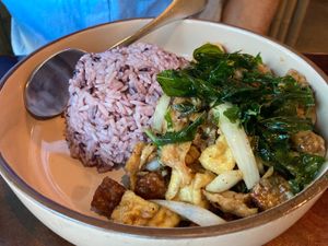 basil dish at Norah - Belmont in Portland