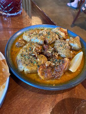 curry potatoes at Norah - Belmont in Portland
