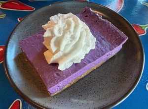 Ube cheesecake at Norah - Belmont in Portland