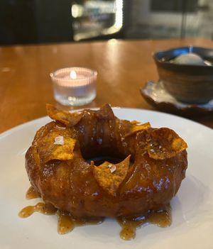 Picarones
Peru
Sweet Potato Doughnut with Fig Syrup at Klorofüll in Tallinn