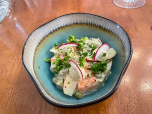Potato salad  at Klorofüll in Tallinn
