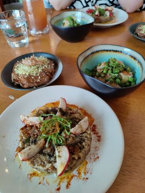 Lunch set at Klorofüll in Tallinn