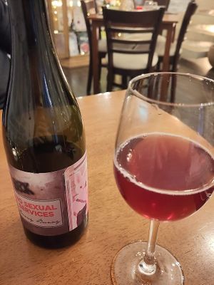 natural wine at Klorofüll in Tallinn