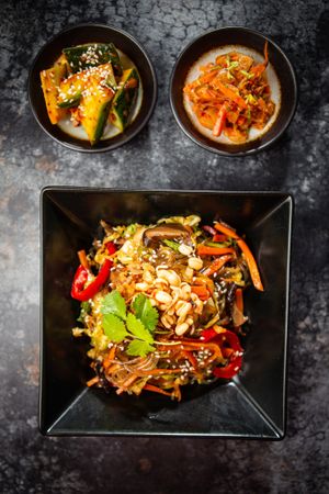 Korean Japche at Klorofüll in Tallinn