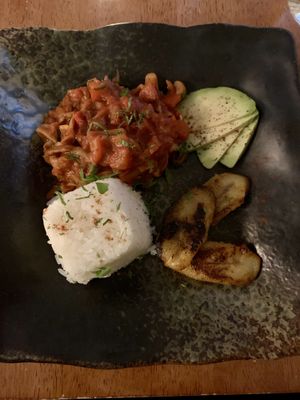 Main dish  at Klorofüll in Tallinn