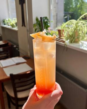 Melon & citrus lemonade at Klorofüll in Tallinn