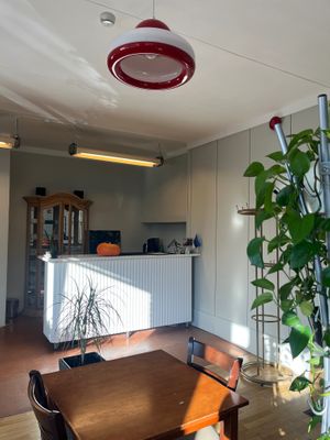 A glimpse of the interior. at Klorofüll in Tallinn