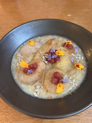 Apple and Cinnamon Dessert   at Klorofüll in Tallinn