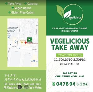  at Vegelicious in Cheltenham