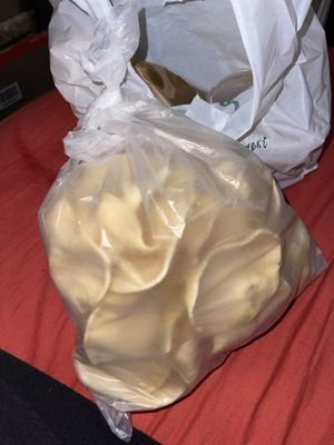 ‘prawn’ crackers   at Vegelicious in Cheltenham