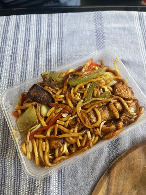 mee goreng   at Vegelicious in Cheltenham
