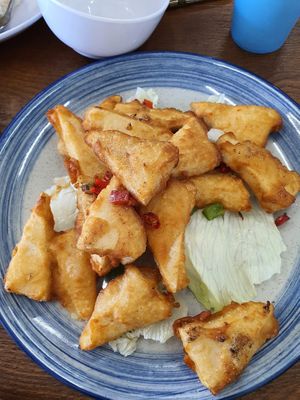 Salt & Pepper Calamari at Vegelicious in Cheltenham