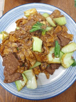 Stirfried Beef Noodle $14.90 at Vegelicious in Cheltenham