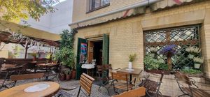 Outdoor front of restaurant at Klubokawiarnia Mleczarnia in Wroclaw