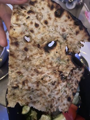 Garlic naan  at Millets of Mewar - City Palace Rd in Udaipur