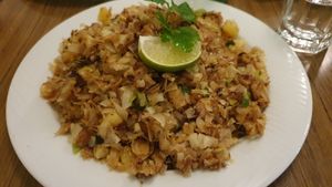 Kottu roti at Kobal in Zurich