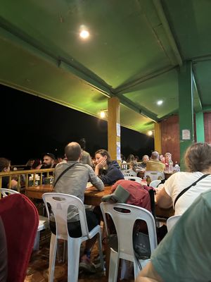   at Green Restaurant in Vang Vieng