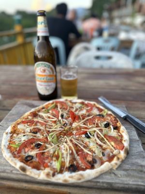   at Green Restaurant in Vang Vieng