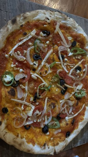   at Green Restaurant in Vang Vieng