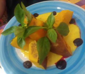 pumpkin (main dish) at Restaurante Diverso Trinitario in Trinidad