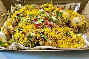 Sev puri   at Masala Studio in Dubai