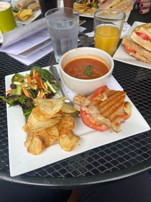   at Greens Cafe in Grasmere