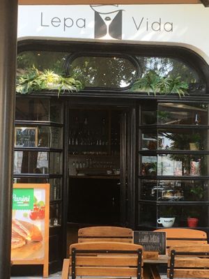 Storefront  at Lepa Vida in Ljubljana