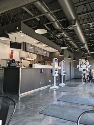 Interior at Odd Burger in Calgary