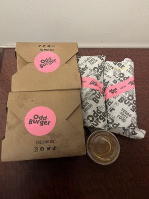   at Odd Burger in Calgary