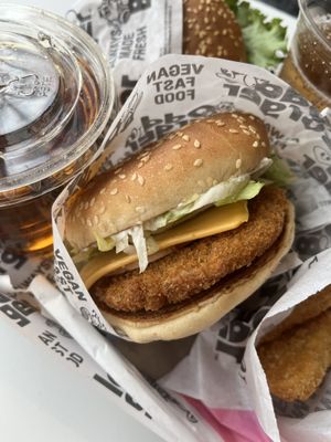  ChickUn Cordon Bleu  at Odd Burger in Calgary