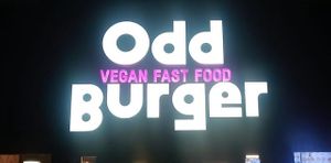   at Odd Burger in Calgary