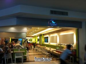 the restaurant
 at Cha-a in Metro Manila