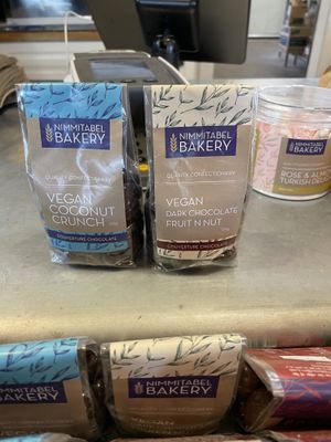 Vegan chocolate   at Nimmitabel Bakery in Nimmitabel