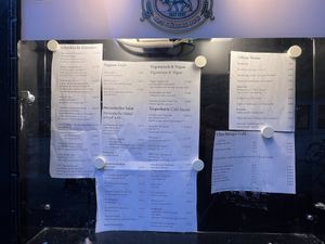 menu  at Herrenkeller in Ulm