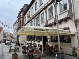 outside  at Herrenkeller in Ulm