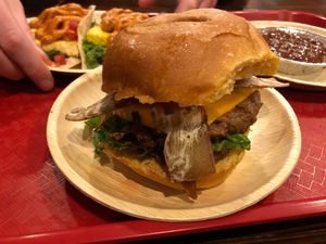 Libertine burger with bacon (taken December 2022) at Algorithm in Philadelphia