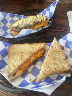 Chili not-dog and Reuben  at Algorithm in Philadelphia