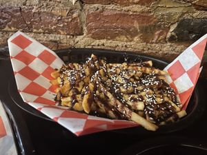 Korean bbq fries  at Algorithm in Philadelphia