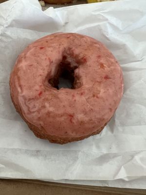 Vegan cherry almond donut  at The Local Donut in Scottsdale