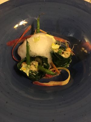 Chard wraps  at Cuculia in Florence