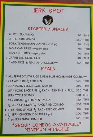 at The Jerk Spot in Pai