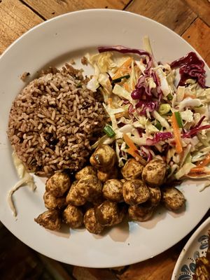 Jerk mushroom balls (100 THB)  at The Jerk Spot in Pai