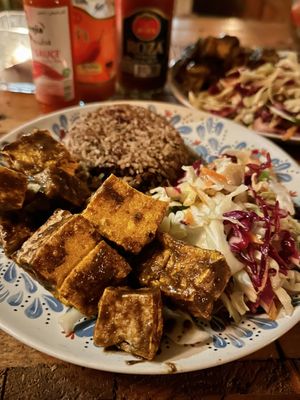 Jerk tofu (100 THB)  at The Jerk Spot in Pai