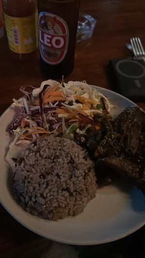   at The Jerk Spot in Pai