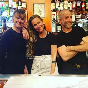 The happy little crew at The Mark Olympia. at The Mark Restaurant in Olympia