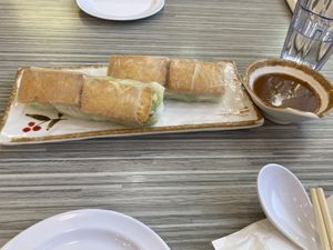 Tofu spring rollls  at Pho 92 DIA in Denver