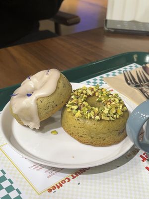 Earl grey and pistachio   at DONUT Killer in Seoul