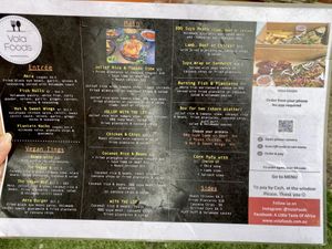 Menu (Dec 22)  at Vola Foods in Brunswick