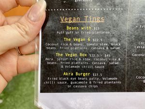 Vegan section (Dec 22)  at Vola Foods in Brunswick